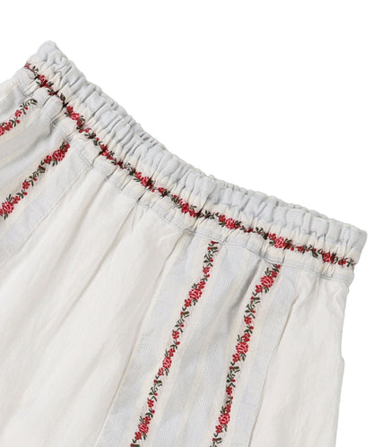 Sheeting Switched Design Skirt (LADIES)