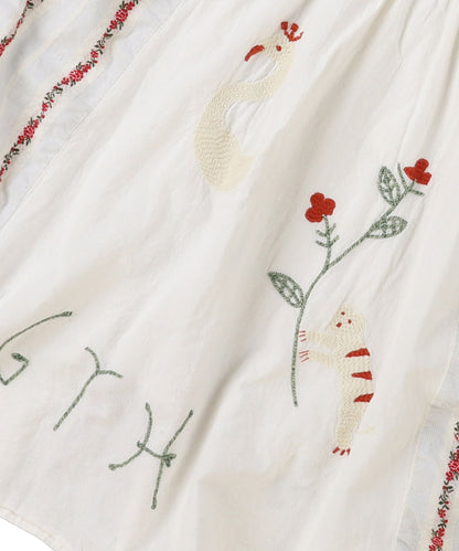 Sheeting Switched Design Skirt (LADIES)