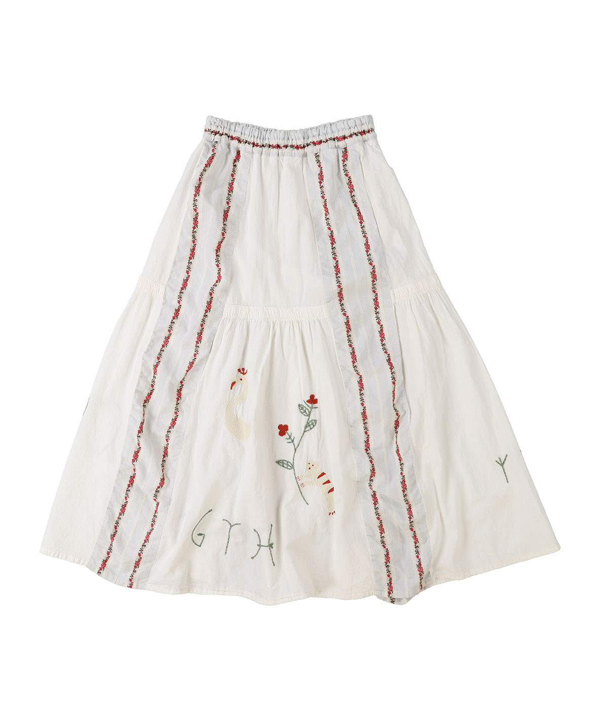 Sheeting Switched Design Skirt (LADIES)