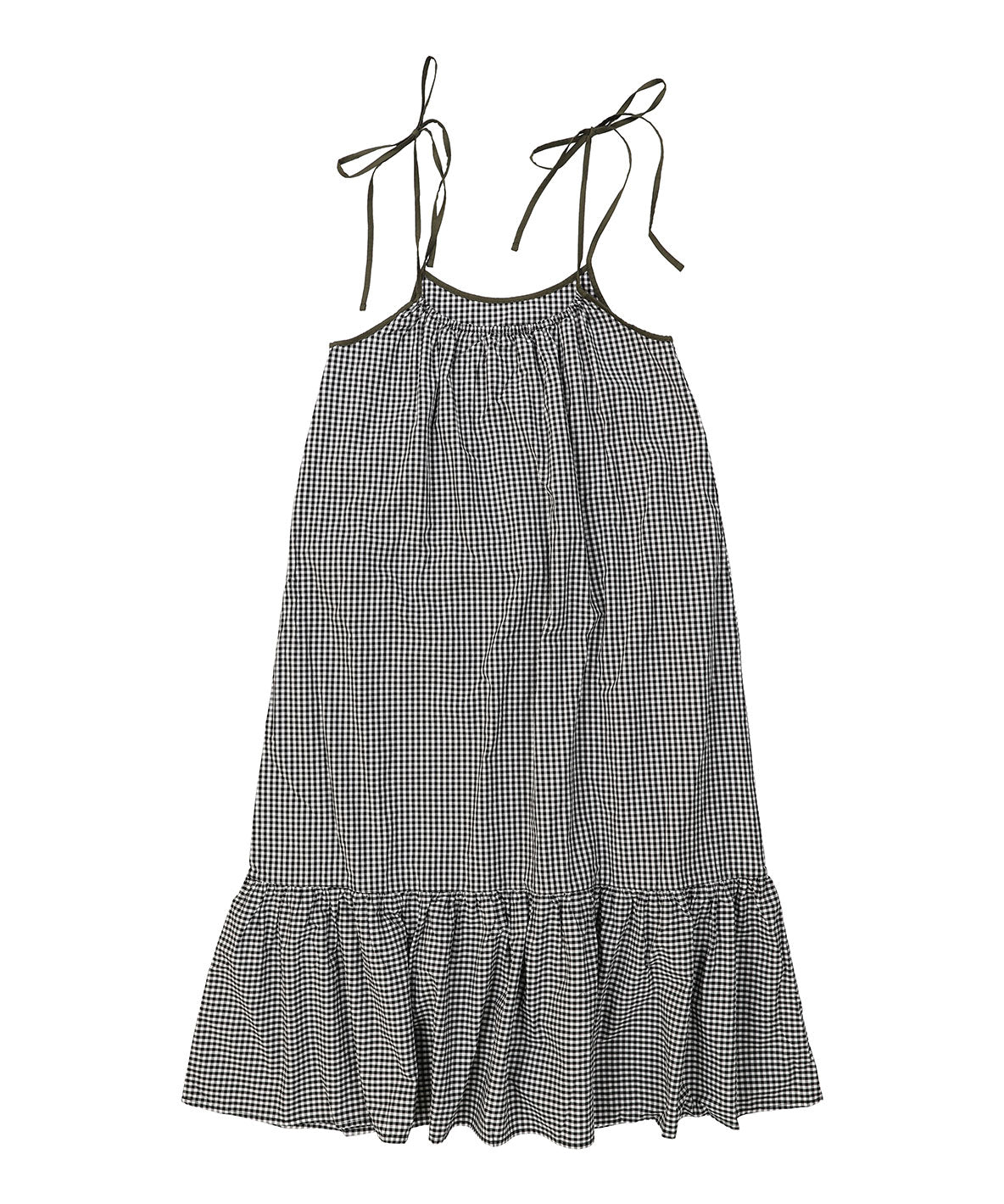 Compact Plaid Popelin Dress(LADIES)