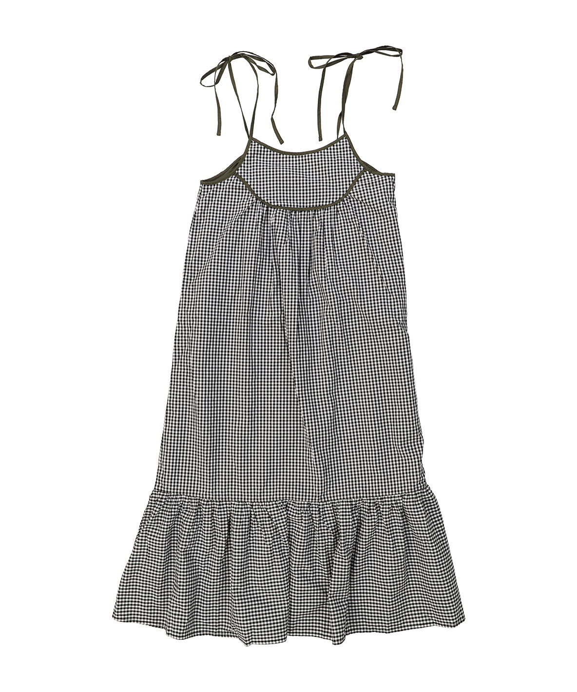 Compact Plaid Popelin Dress(LADIES)