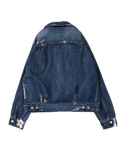 Glitter Denim Jacket(LADIES)