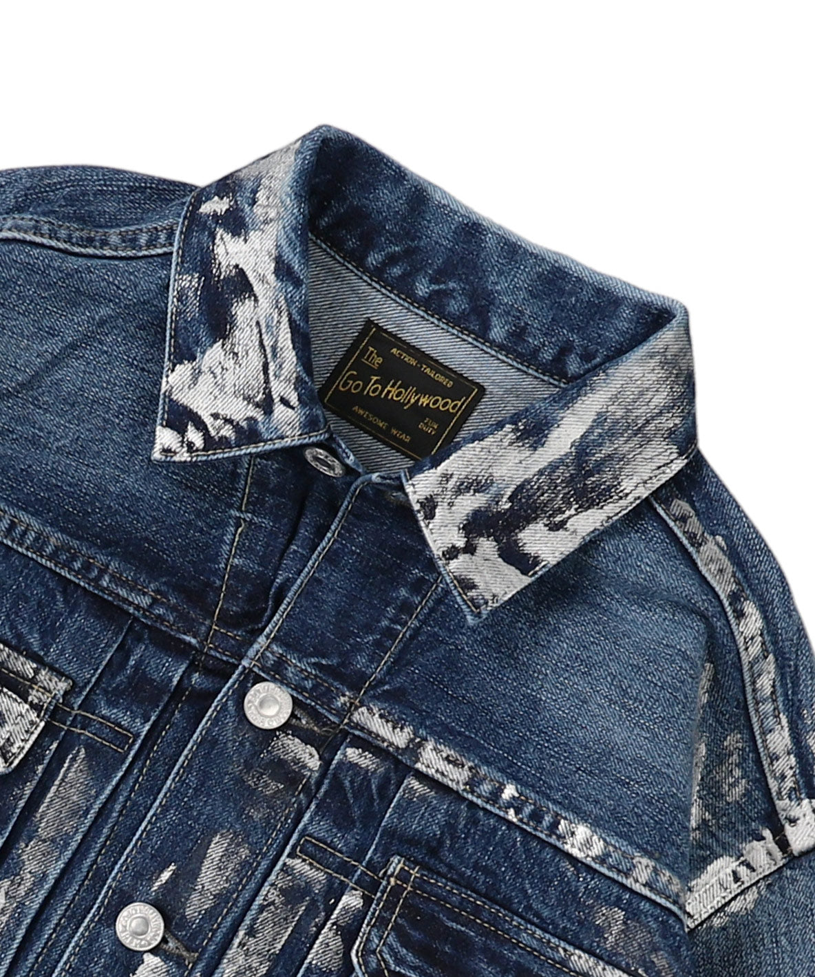Glitter Denim Jacket(LADIES)