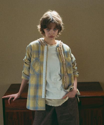 Flannel Remake Work Shirt(LADIES)