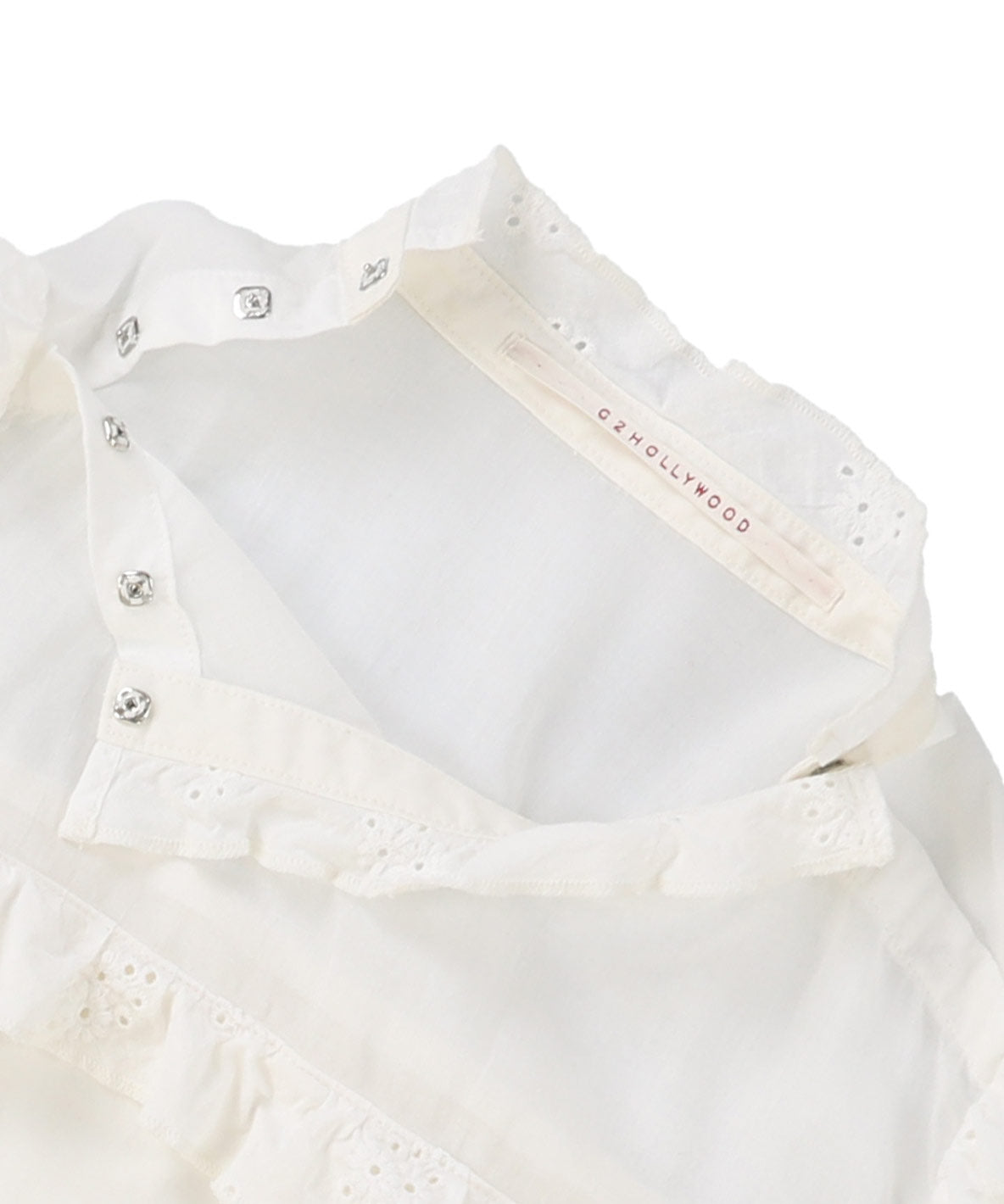 Cutwork Cloth Blouse