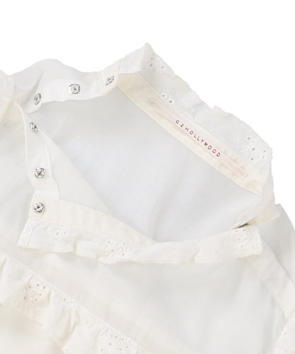 Cutwork Cloth Blouse
