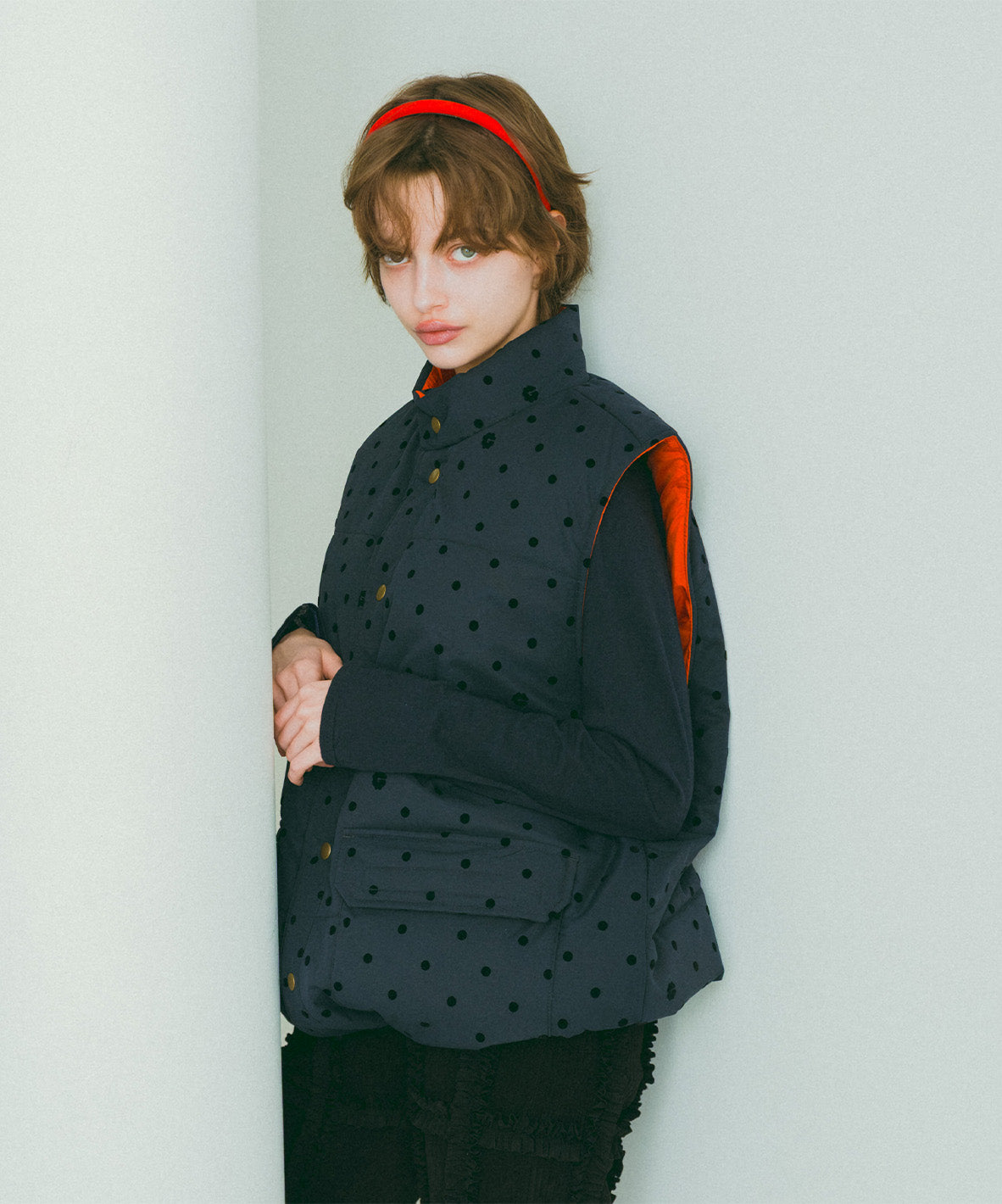 Dot Vest(LADIES)