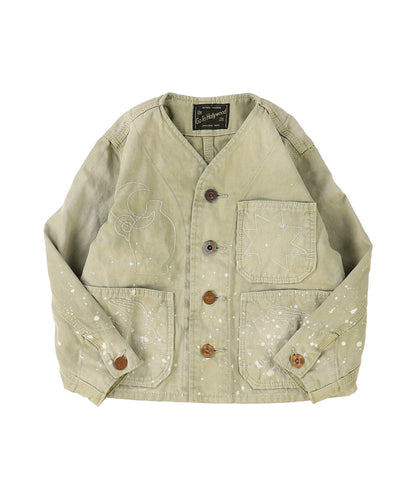 Nep Back Twill Coverall Jacket