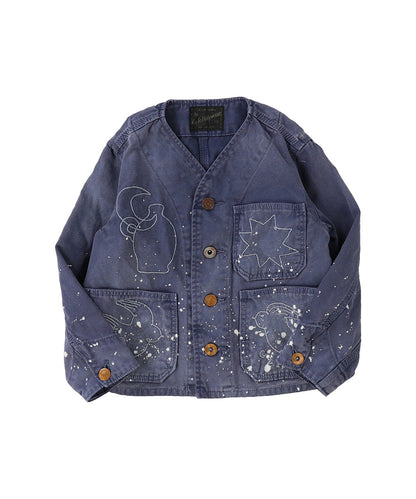 Nep Back Twill Coverall Jacket