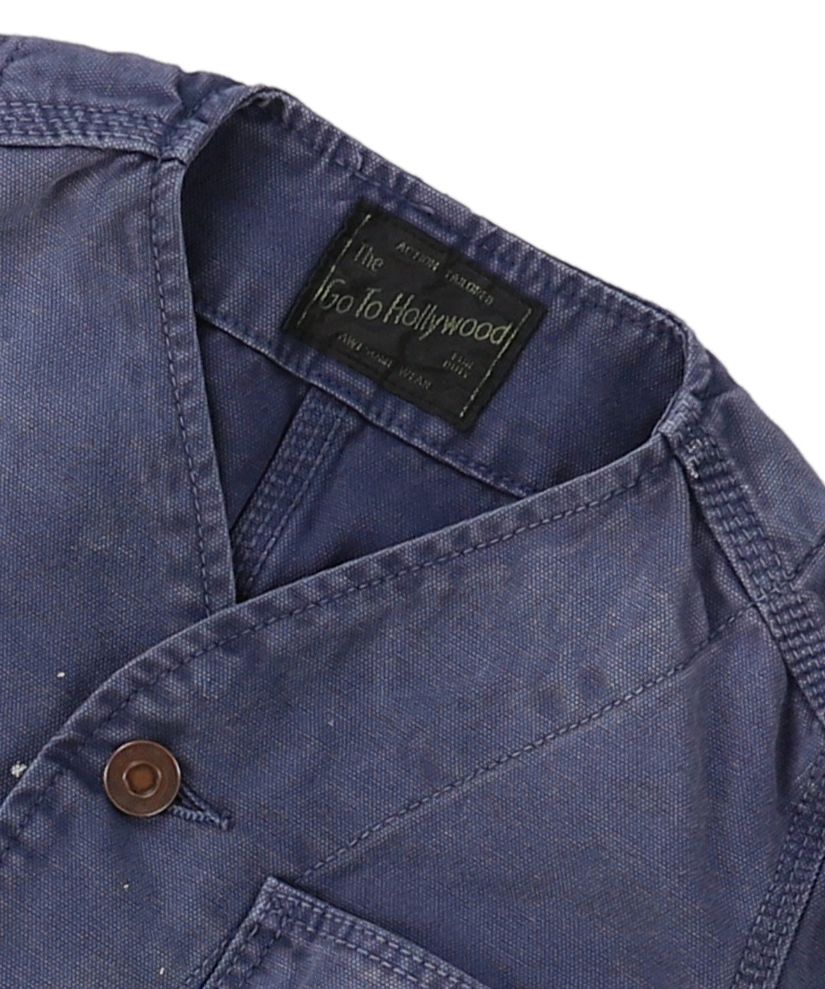 Nep Back Twill Coverall Jacket