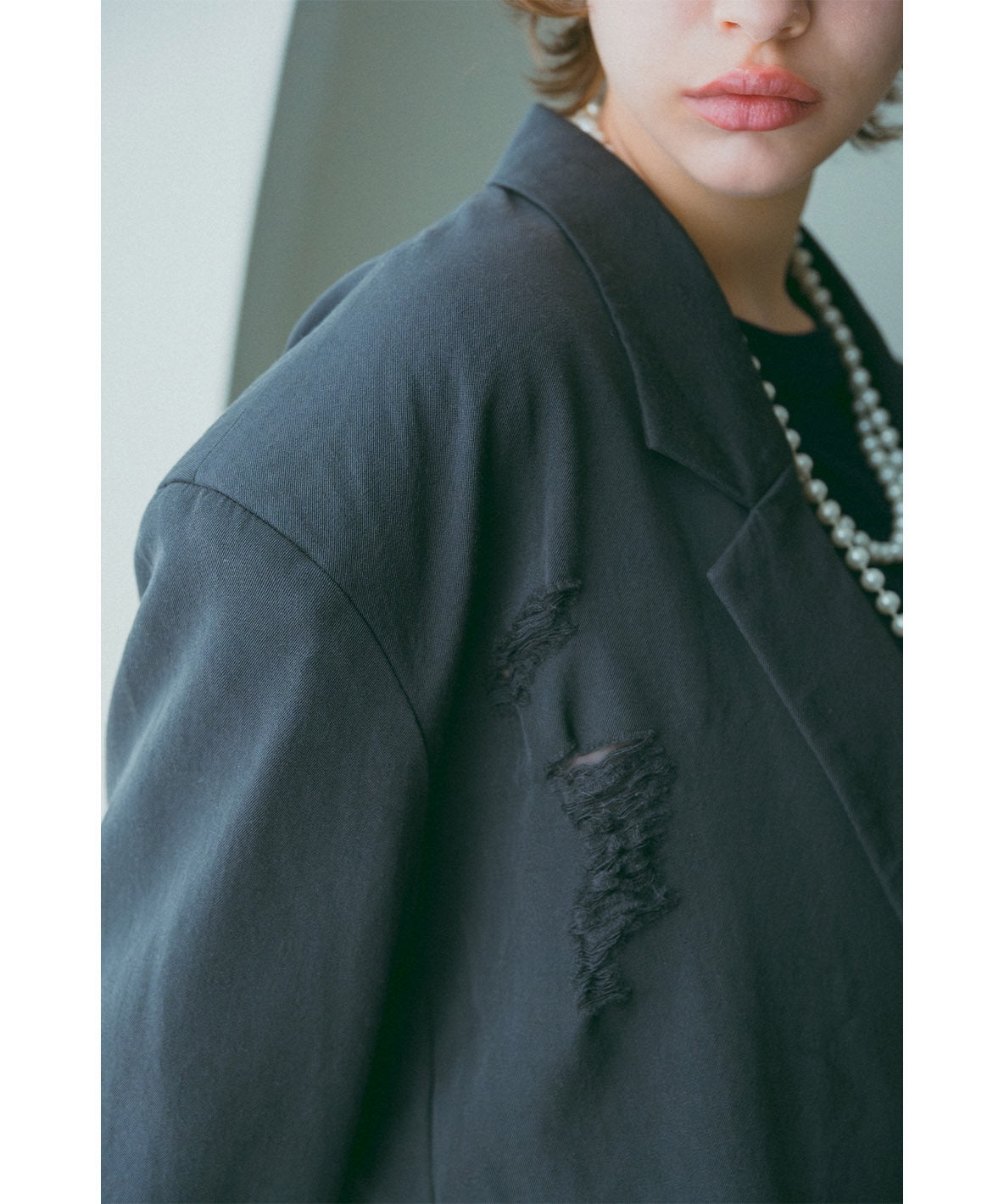 Damaged Tailored Jacket(LADIES)
