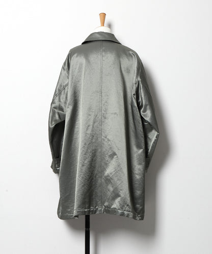 Flower Balmacaan Coat(LADIES)