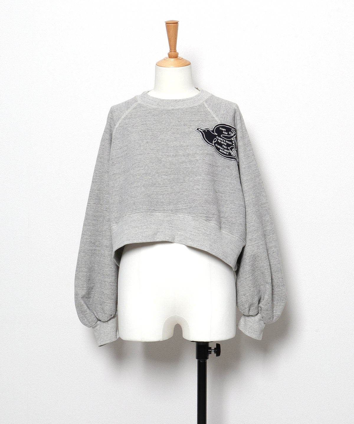 Wide Sweatshirt(LADIES)