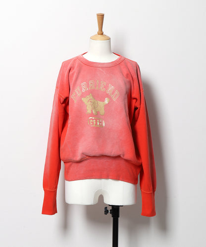 Vintage Pile Furriend Sweatshirt(LADIES)