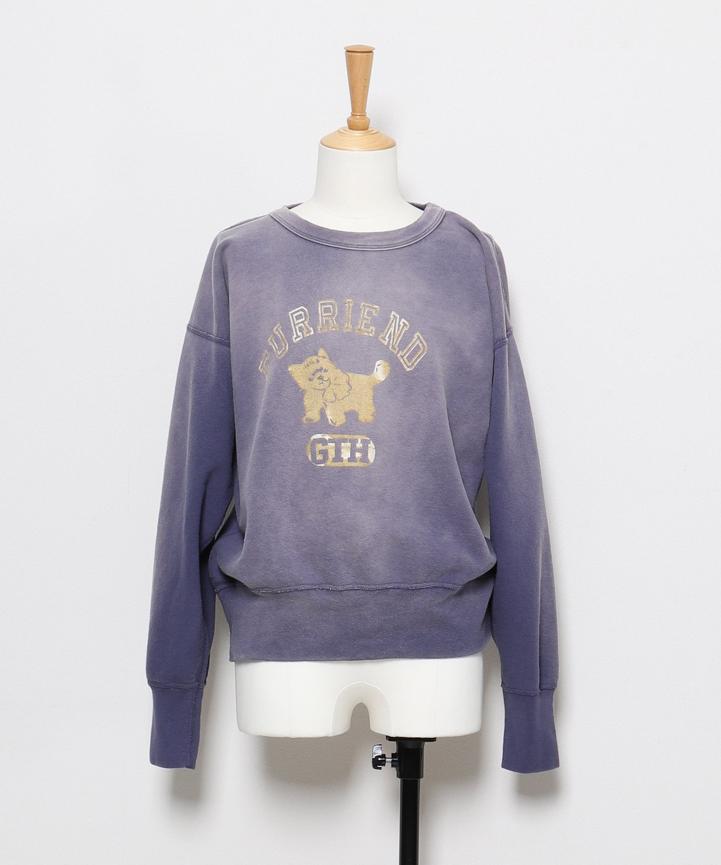 Vintage Pile Furriend Sweatshirt(LADIES)