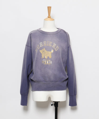 Vintage Pile Furriend Sweatshirt(LADIES)