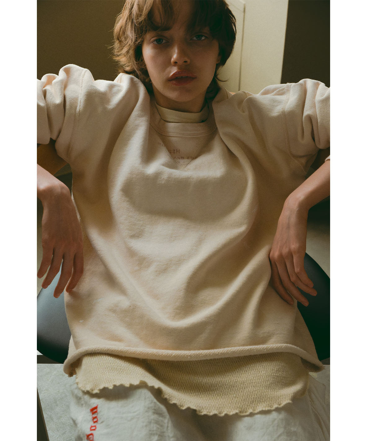 Vintage Pile Double Gusset Pullover(LADIES)