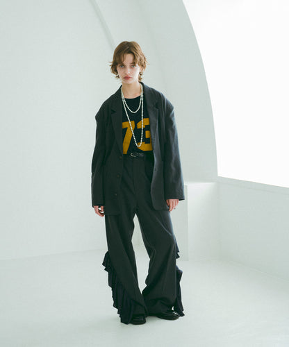 Numbering Wide Tee(LADIES)