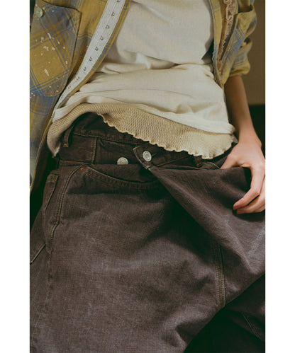 Colorful Denim 5 Pocket Pants(LADIES)