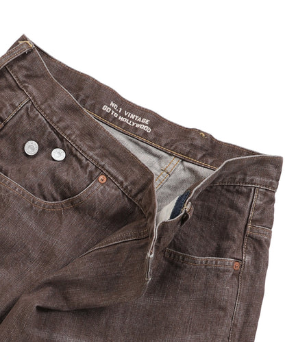 Colorful Denim 5 Pocket Pants(LADIES)