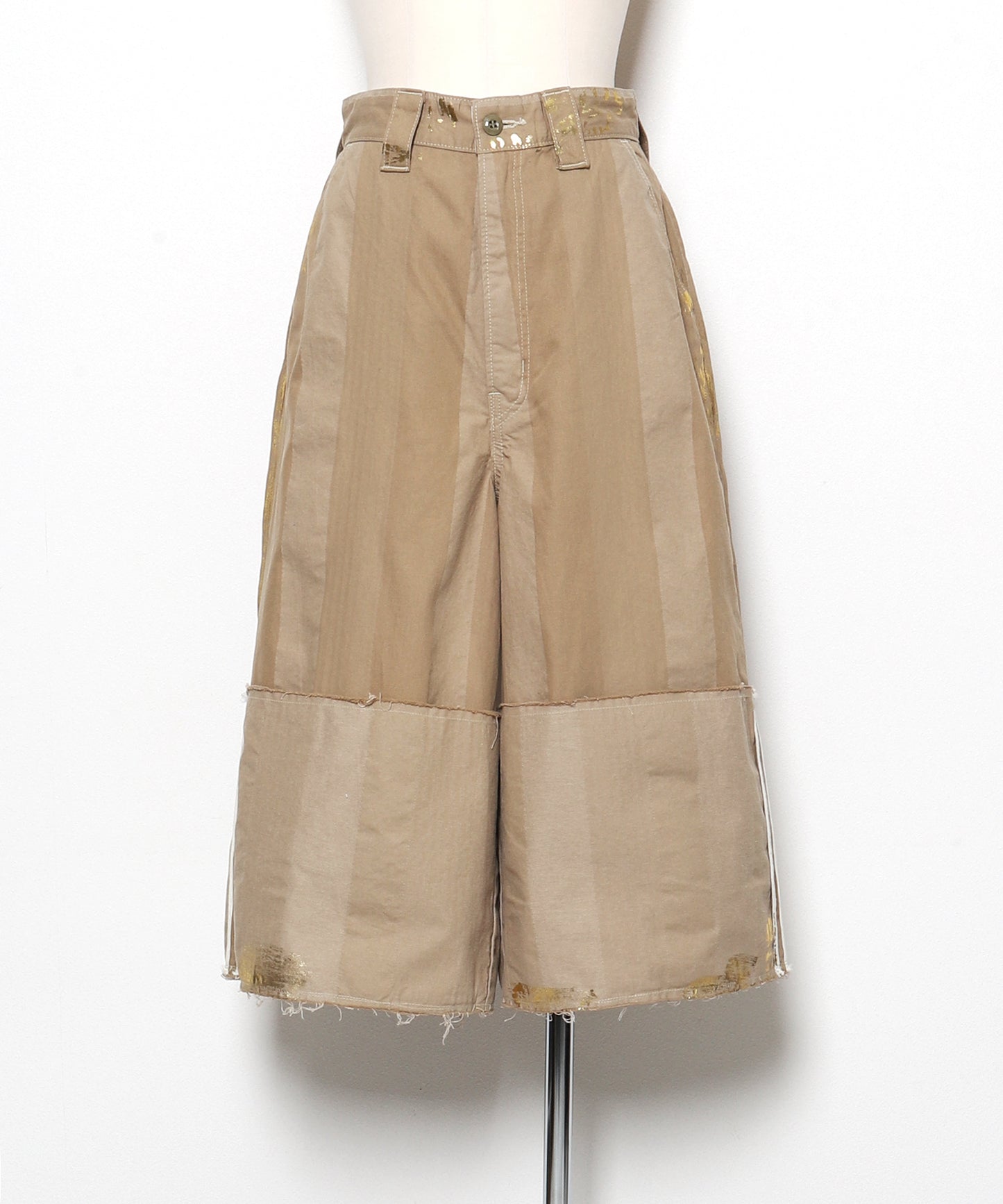 Dobby Sparkle Striped Chino Shorts(LADIES)