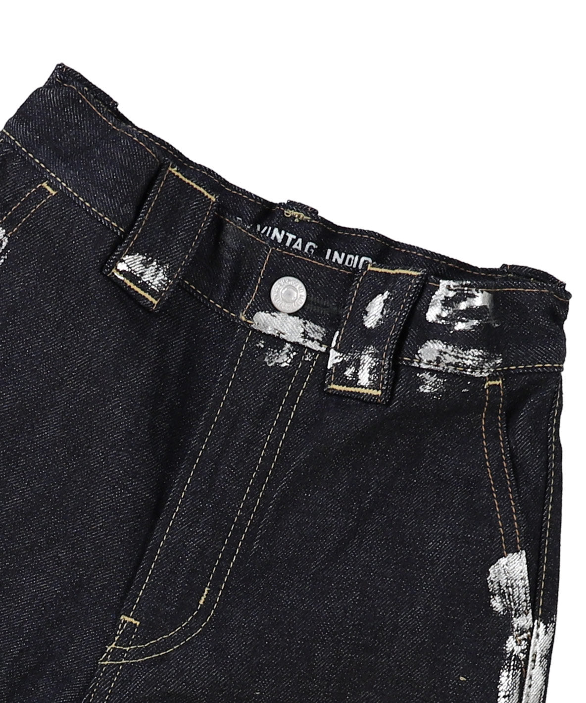 Denim Roll Up Sparkle Jorts