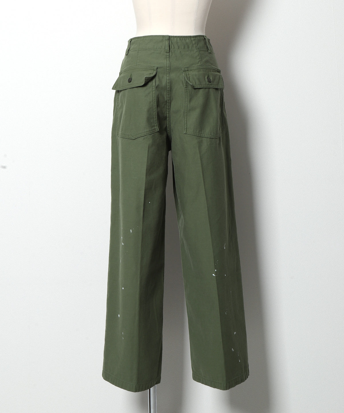 Back Satin Utility Pants(LADIES)