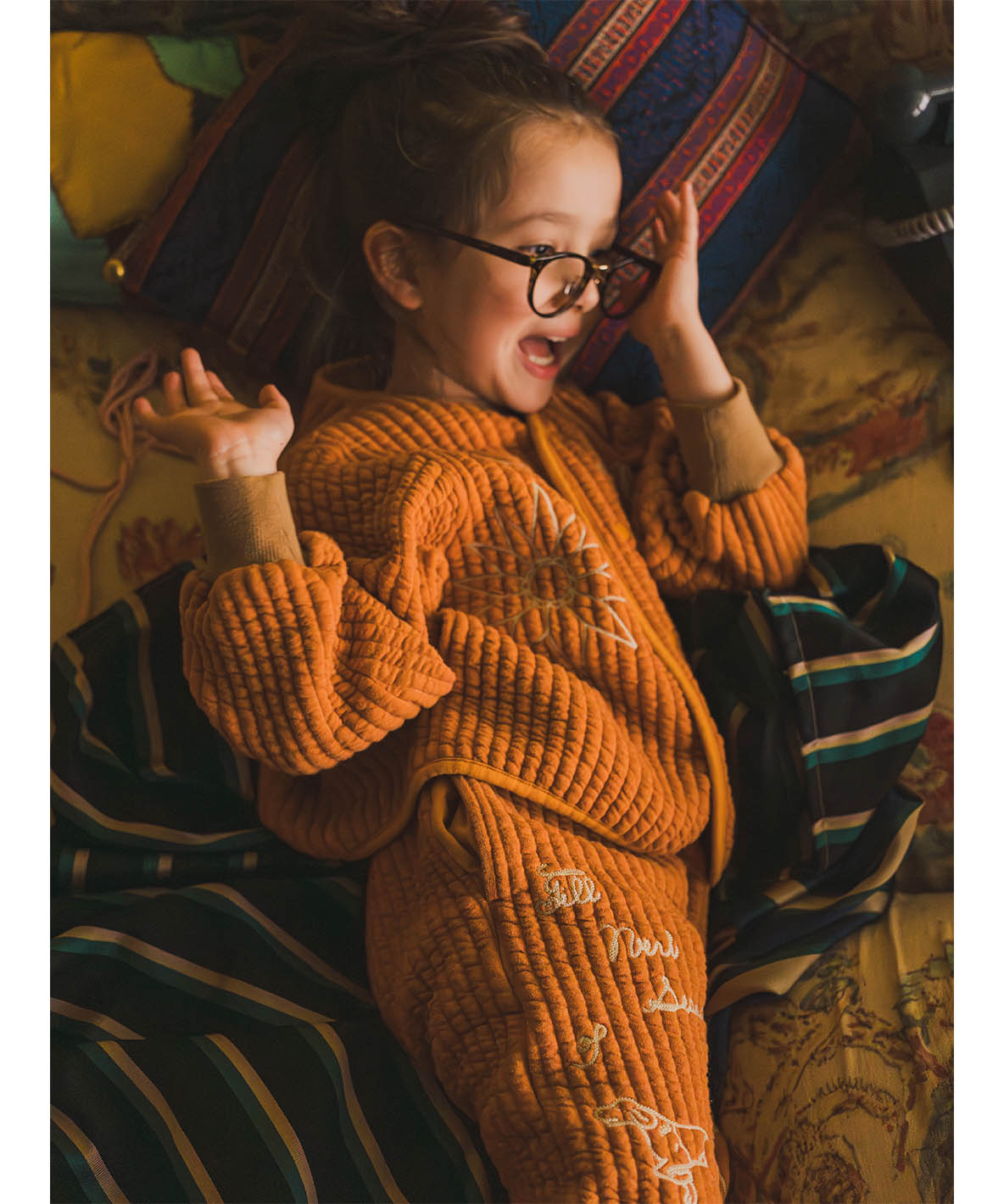 Qulited Blister Pants