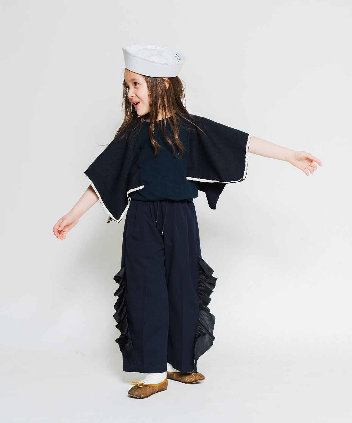 Ruffle Slacks