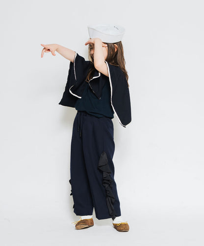 Ruffle Slacks