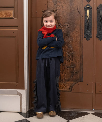 Ruffle Slacks