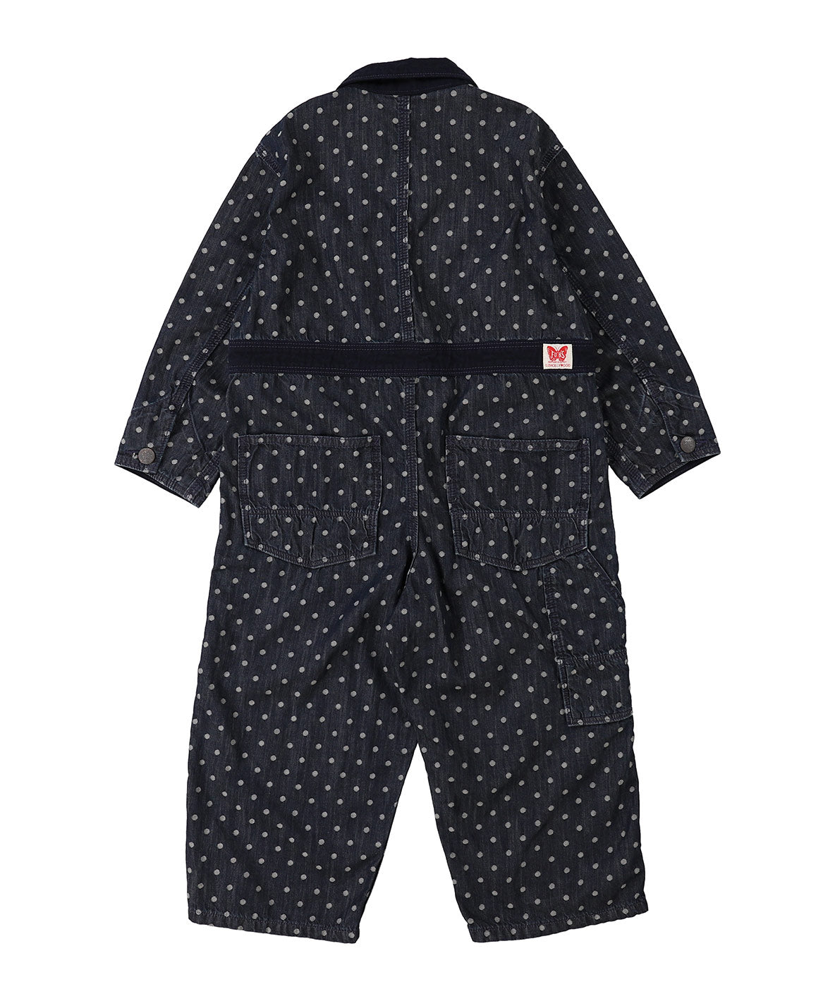 Polca Dot Denim Work Overalls