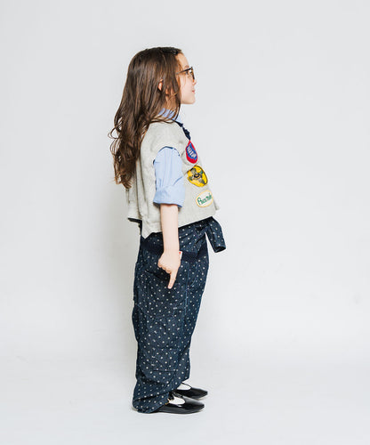 Polca Dot Denim Work Overalls
