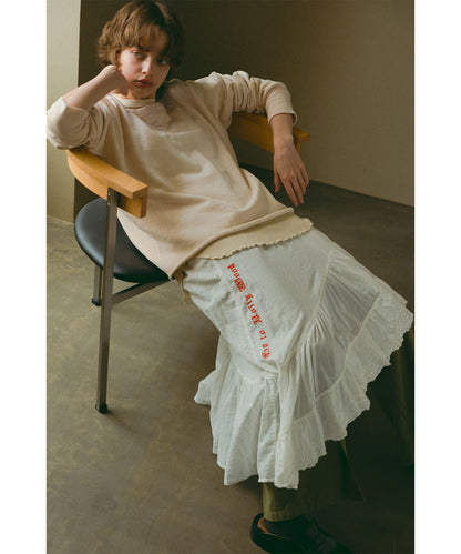 Loan Cutwork Wrapped Skirt(LADIES)