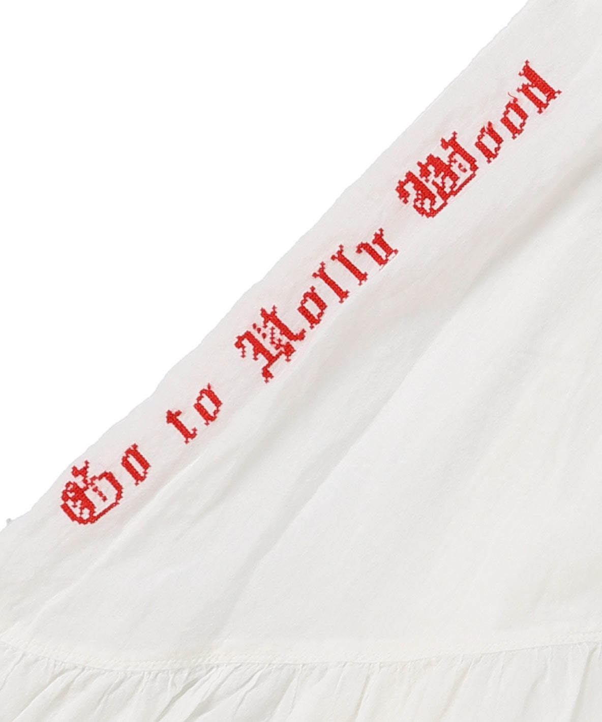 Loan Cutwork Wrapped Skirt(LADIES)