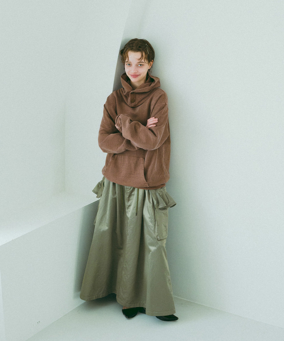 Ruffle Flap Skirt(LADIES)