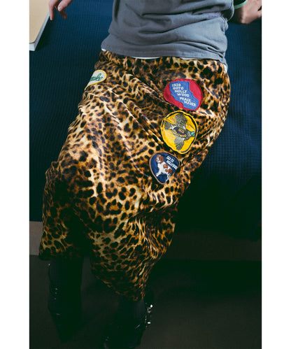Leopard Velore Skirt(LADIES)