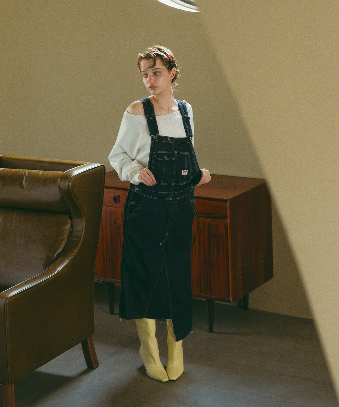 Seldvedge Denim Remake Apron Dress(LADIES)