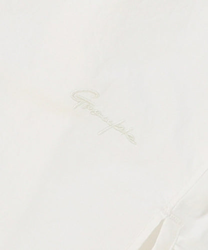 Typewriter Long Balloon Shirt