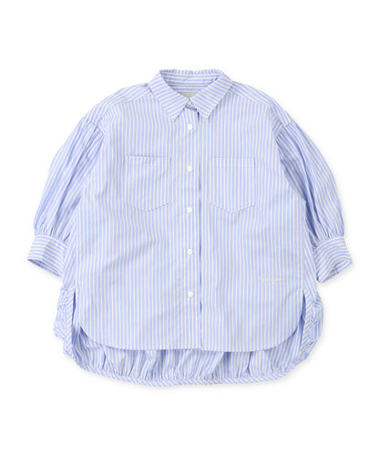 Typewriter Long Balloon Shirt