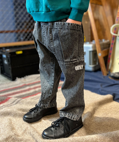 8oz Denim GRVY Side Pocket Pants