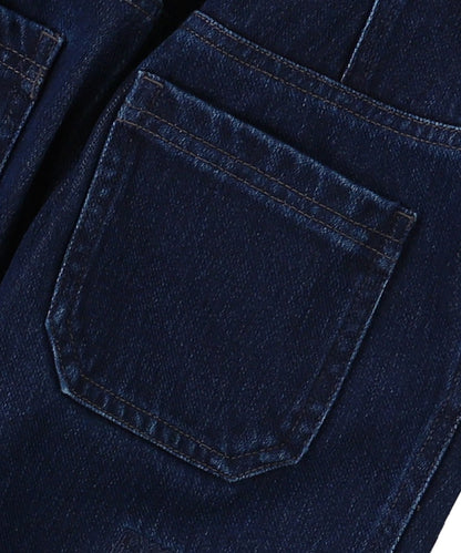 Knit Denim 2 Tuck Pants