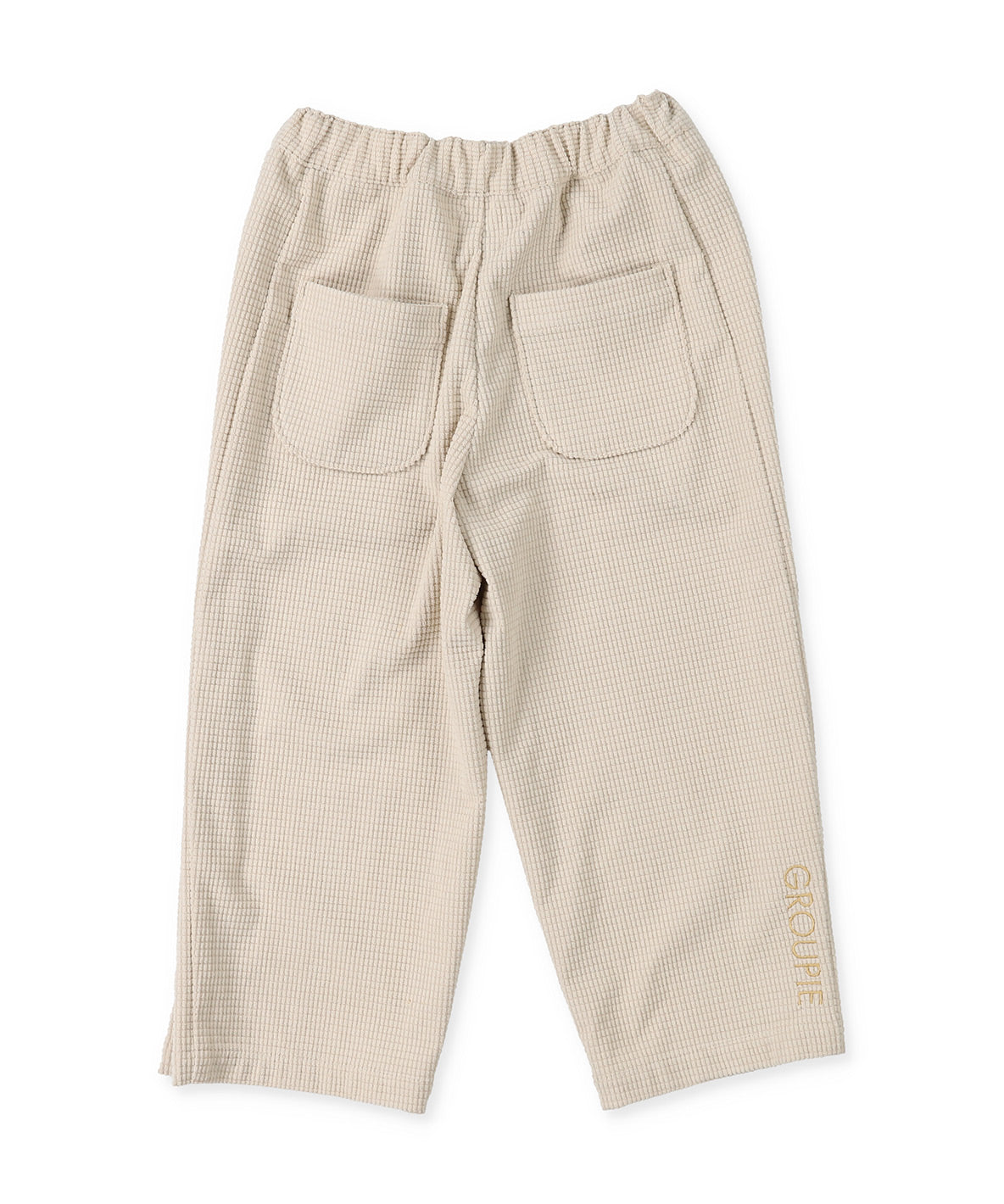 Waffled Corduroy Relaxing Pants