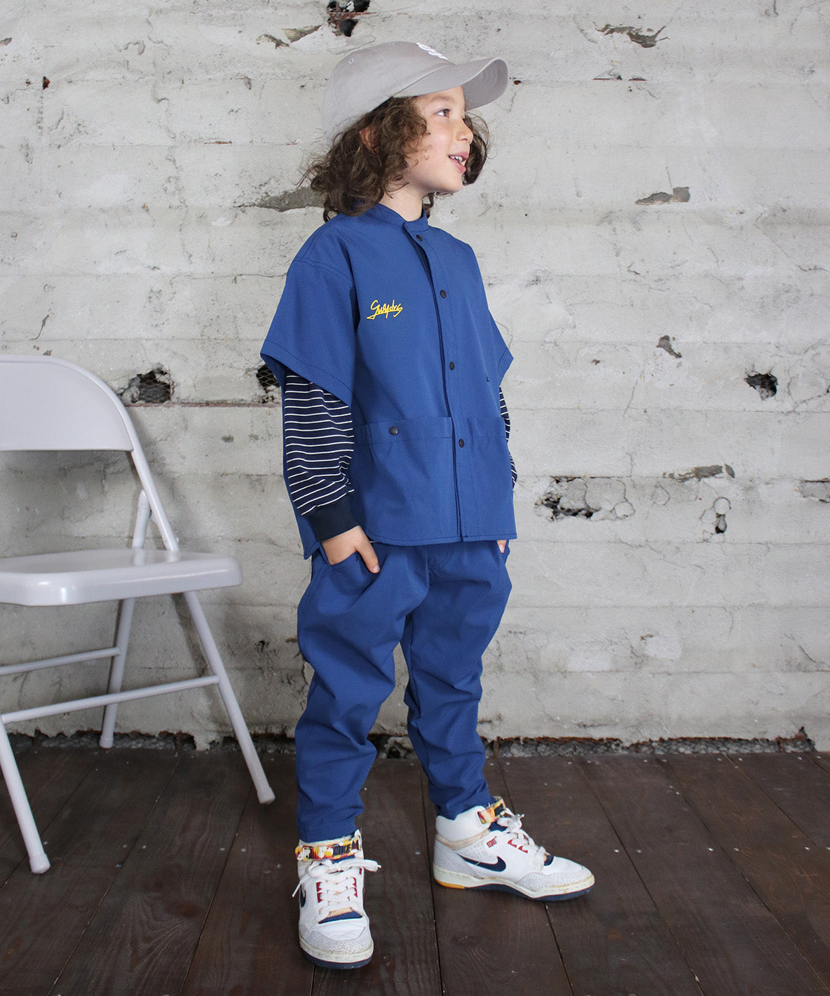 TEXBRID Stretch Band-collar Shirt
