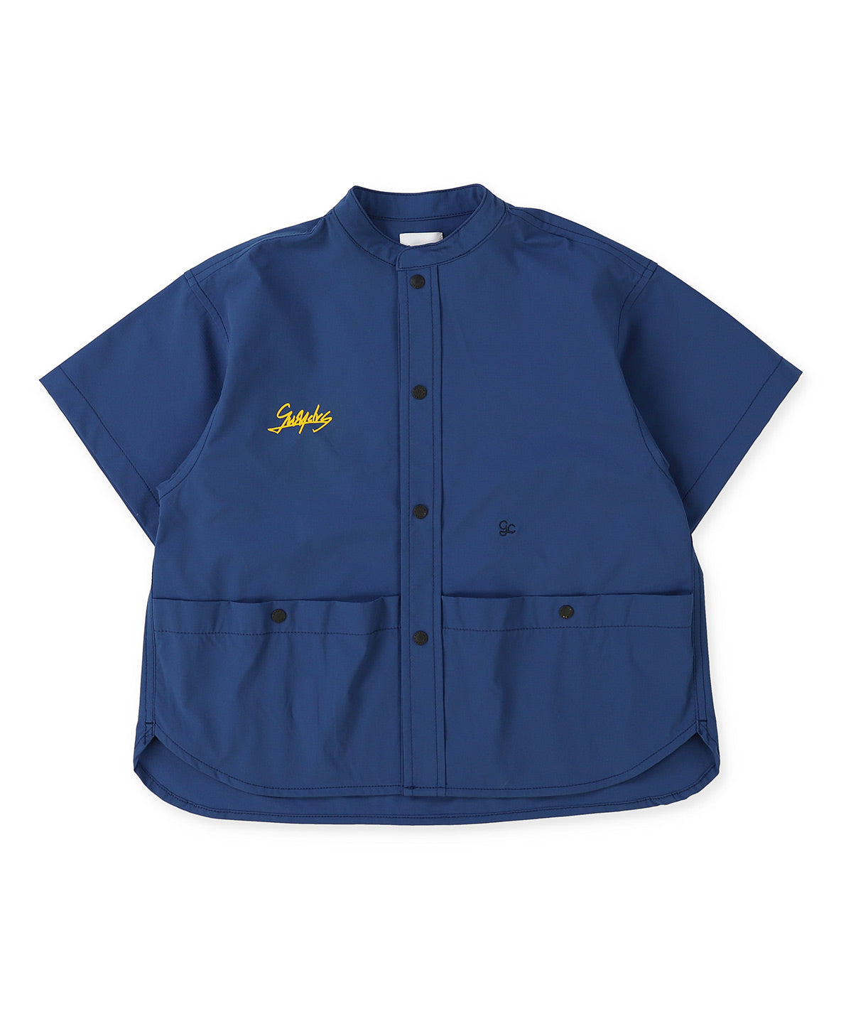 TEXBRID Stretch Band-collar Shirt