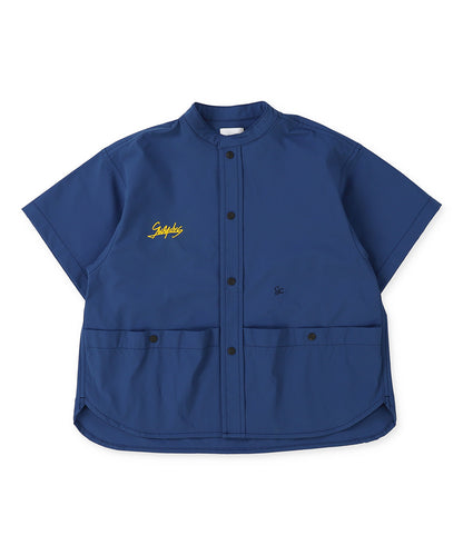 TEXBRID Stretch Band-collar Shirt