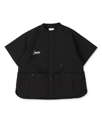 TEXBRID Stretch Band-collar Shirt