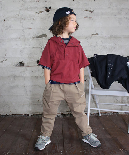 Nylon Taffeta Anorak Hoodie
