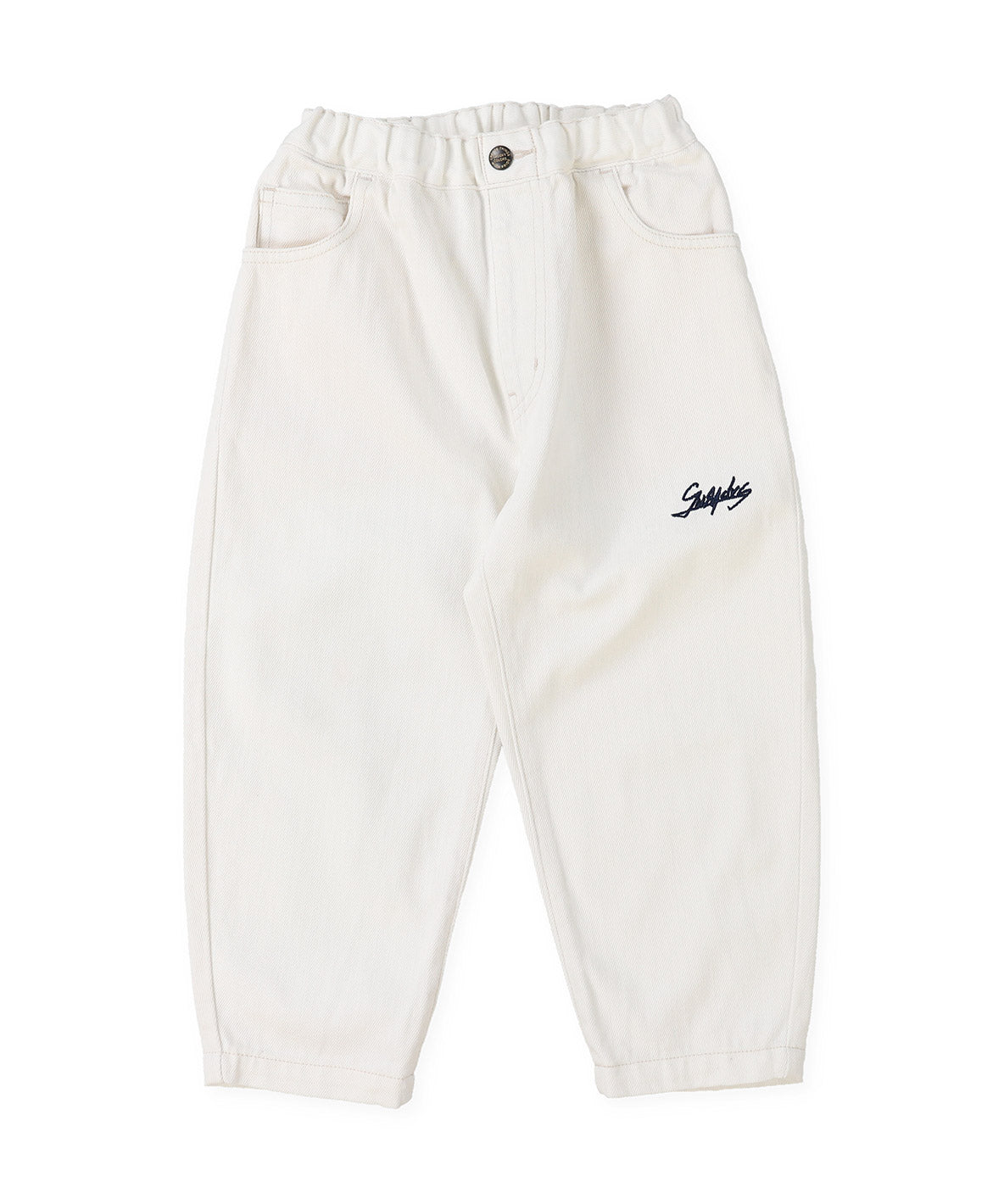 Uneven Denim HAMBURGER Paint Cocoon Pants