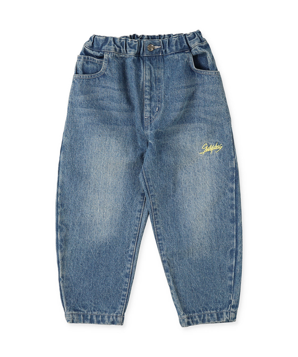 Uneven Denim HAMBURGER Paint Cocoon Pants